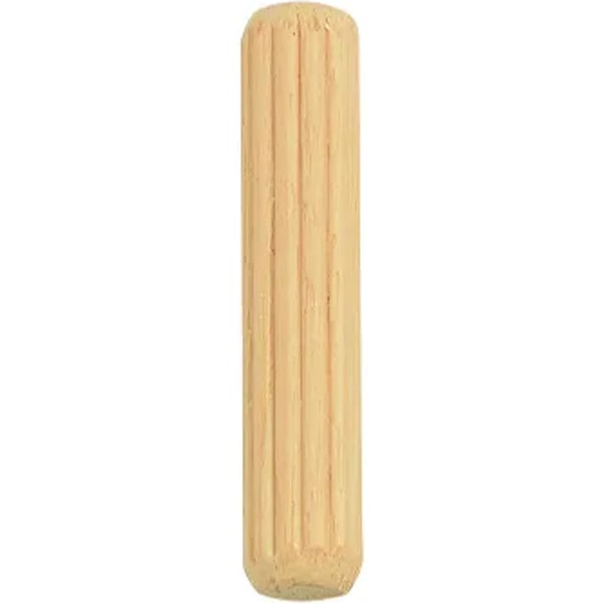 Houten Deuvel Gerilt 6x30mm 40 Stuks