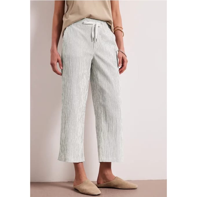 Gevormde 7/8 broek Wide Legs