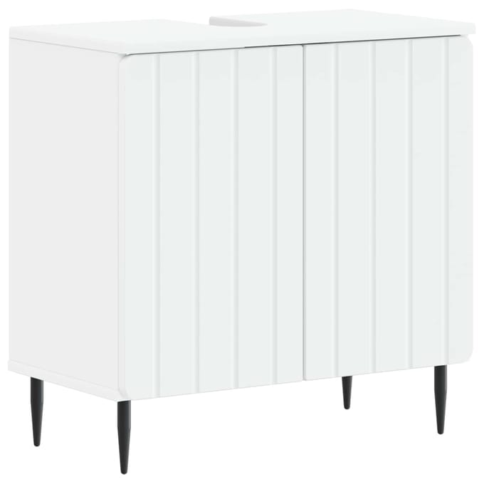 vidaXL - Wastafel - kabinet - voor - de - badkamer - ZWOLLE - Wit