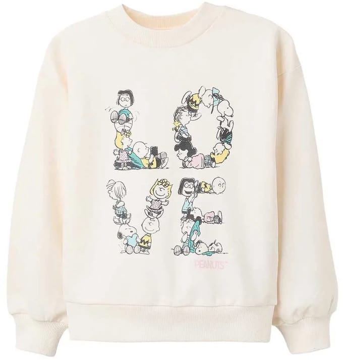 Zippy 3107047901 Sweatshirt Wit 3-4 Years Meisje