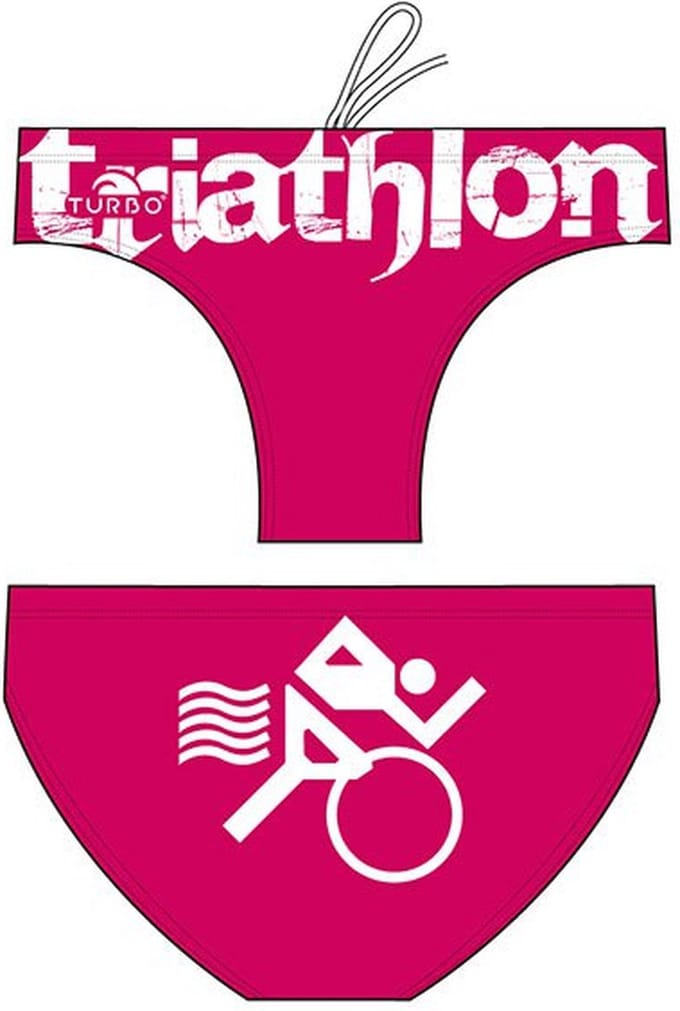 Turbo Triathlon Basic Zwemslip Roze XL Man