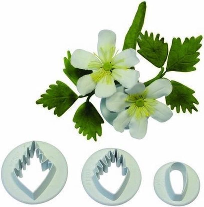 Uitstekerset Wood Anemone PME, set van 3