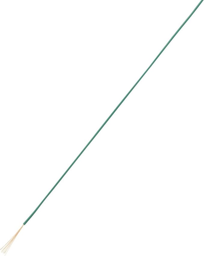 TRU COMPONENTS 1567795 Draad LiFY 1 x 0.25 mm² Groen 25 m