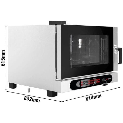 GGM Gastro Kombidämpfer - Digital - 4x GN 1/1 oder 4x EN 600x400 - inkl. Waschsystem