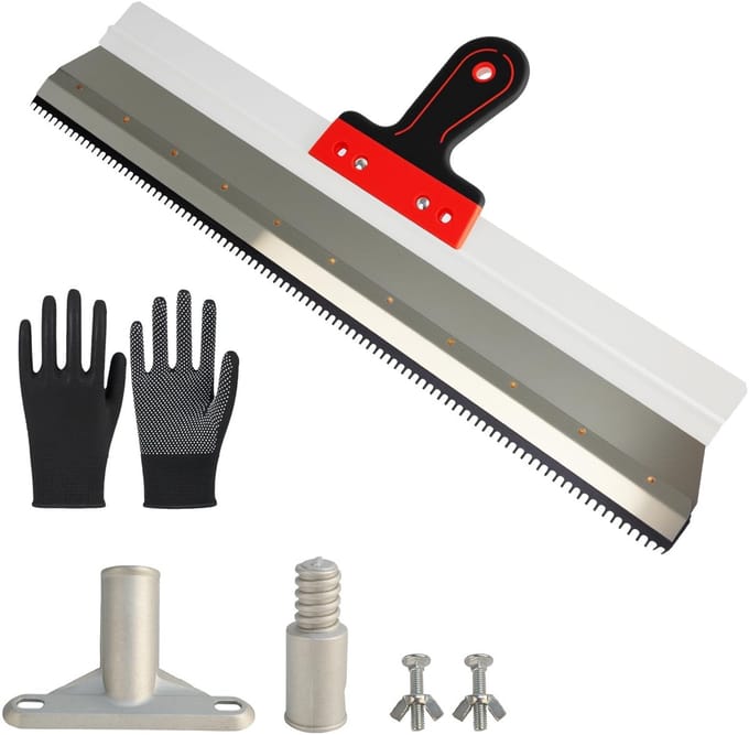 Dailygoods- Oppervlaktepakking met handgreephouder - Getande 56 cm