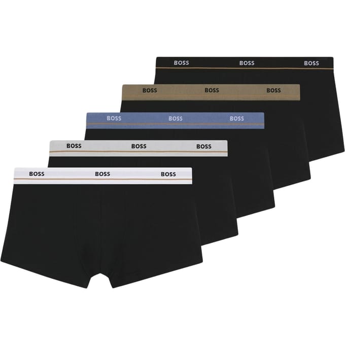 Trunks van katoenmix in Set van 5 Model 'ESSENTIAL'