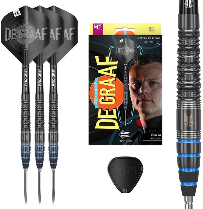 Target Jeffrey de Graaf G1 Swiss Point 90% - Dartpijlen