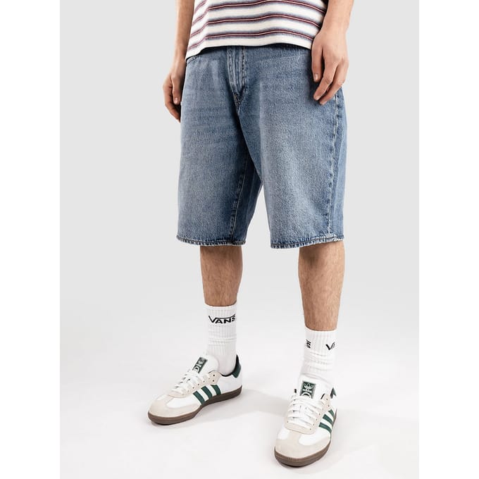 Levi's 478 Baggy Korte Broek blauw