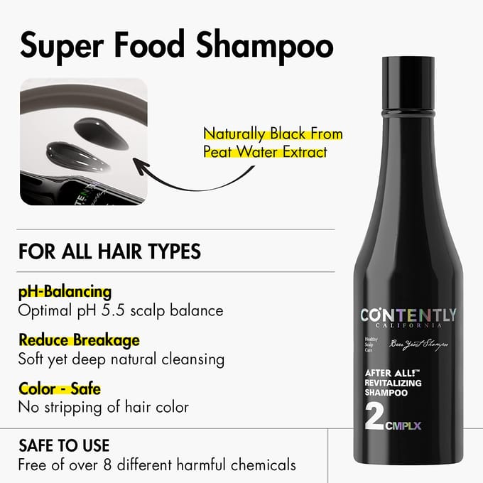 [CONTENTLY] After All Revitalizing Shampoo 500ml black