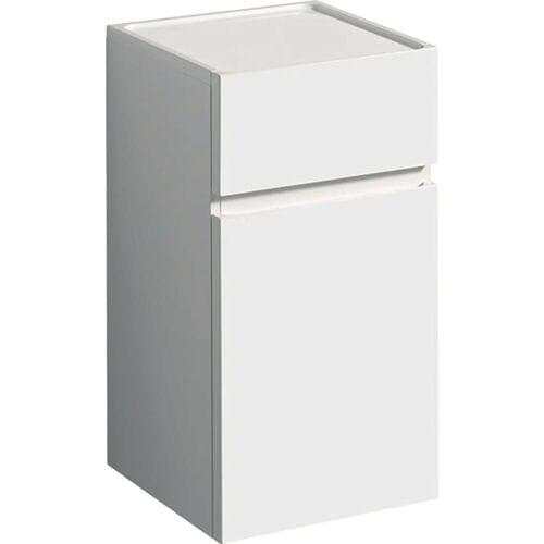 Geberit Renova Plan side cabinet with 1 door and 1 drawer 501.921.01.1