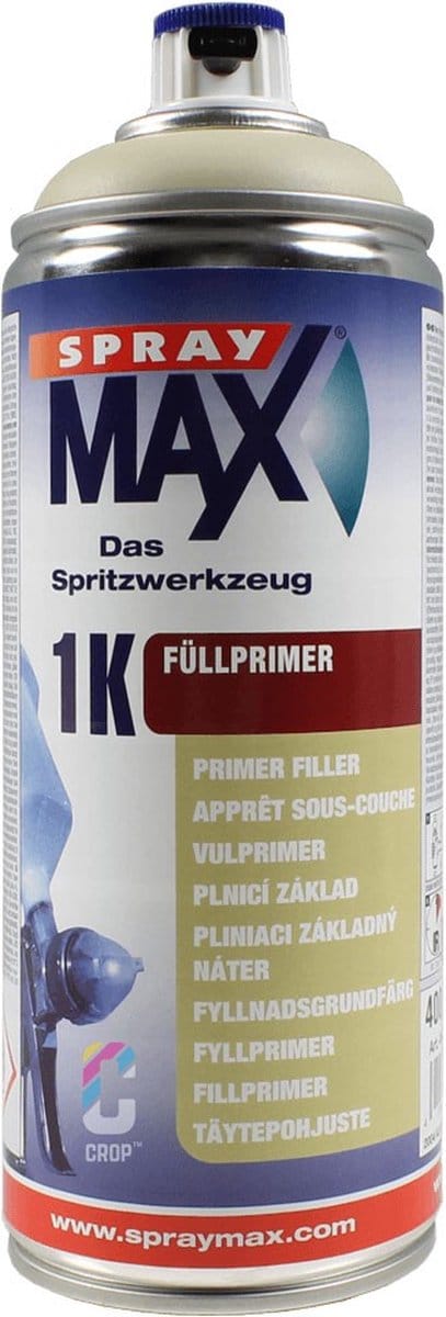 1K Vulprimer in Spuitbus SPRAYMAX - Beige