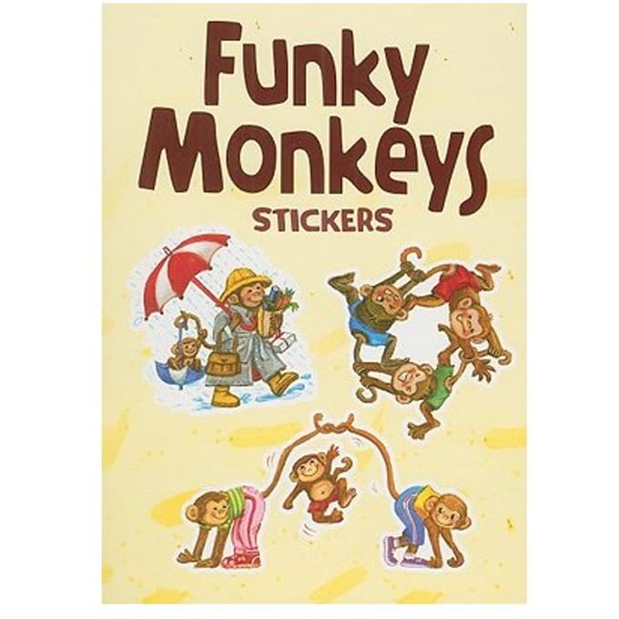 Funky Monkeys Stickers - Yu-Mei Han
