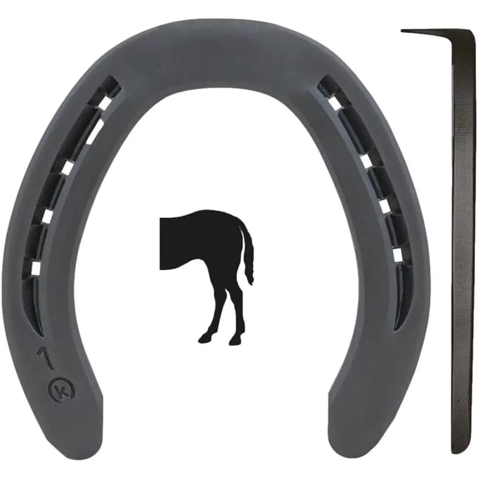Fer à cheval achter met 1 pinçon Kerckhaert ST Special (x20)