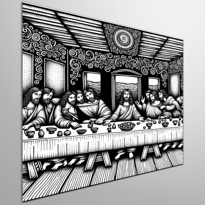 Kunstprint | Wanddecoratie | Dibond | 50 × 50 cm