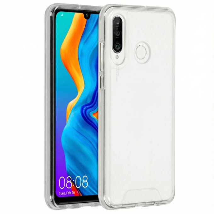 Accezz Xtreme Impact Backcover voor de Huawei P30 Lite - Transparant