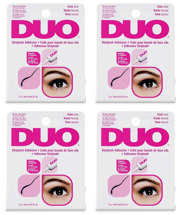 DUO Striplash Lijm - Kunstwimpers - Donker 7g 4-pack