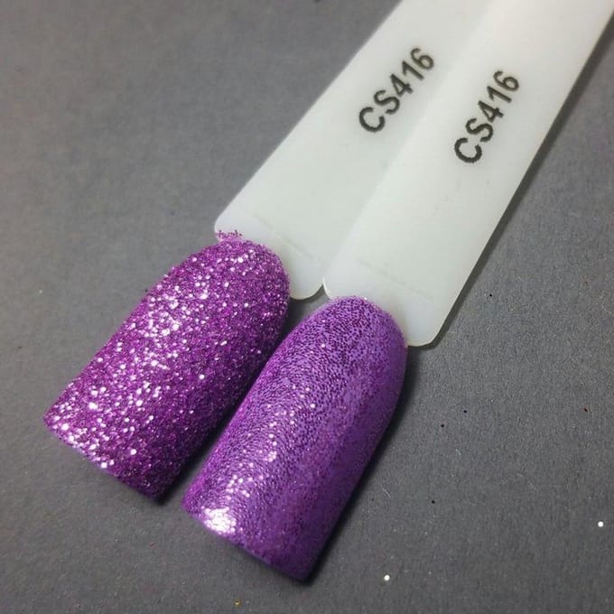 Nagel glitter - Korneliya Crystal Sugar 416 Violet