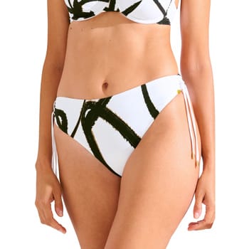 Hoog uitgesneden bikini onderkant met afneembare strikjes voor dames Lisca Honolulu