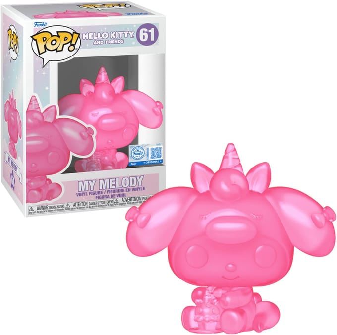 Funko Pop! Hello Kitty and Friends - My Melody (Pink Pearlescent) #61 Funko Exclusive