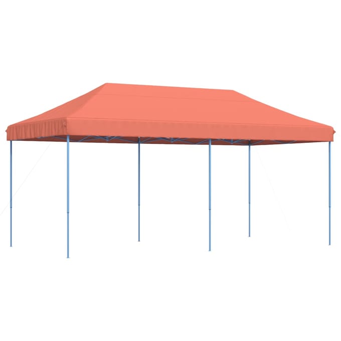 vidaXL - Partytent - inklapbaar - pop-up - 580x292x315 - cm - terracotta