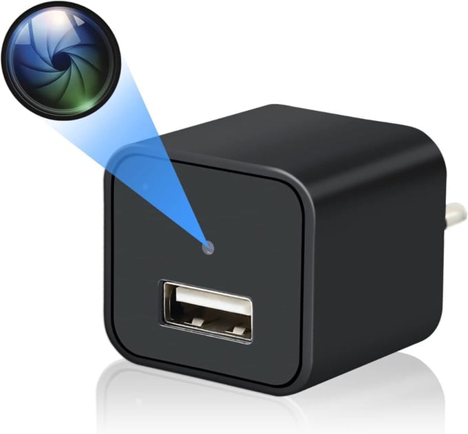 VH Supplies®Verborgen Camera - Spy Camera - Spionage Camera - HD 1080P