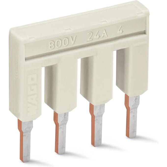 Wago TopJob-S 4-Weg Geïsoleerde Brugconnector - 2002-404 [10 Stuks]