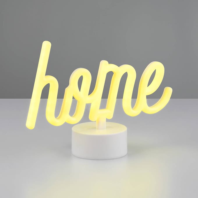 REALITY CASA - Tafellamp - Wit - incl. 1x SMD 1 W - USB-aansluiting - Geschikt voor accuvoeding