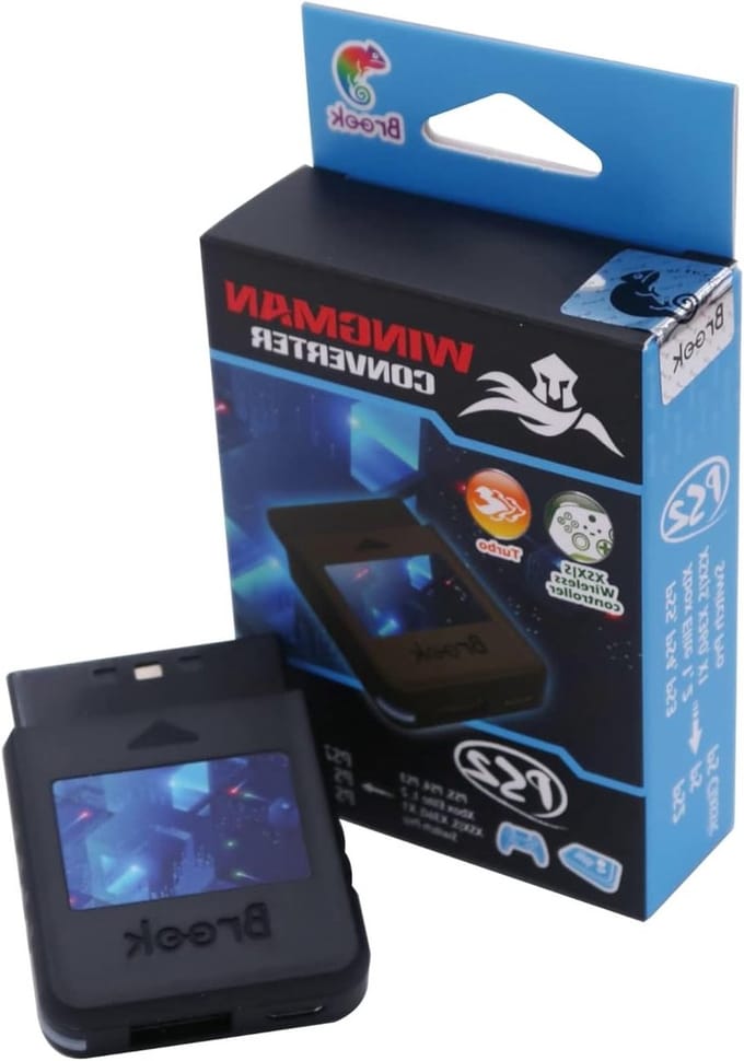 Converter voor PS2 naar Xbox 360, Xbox One, PS5, PS4, PS3 en Switch Pro Controller - Gaming Accessoire voor Meerdere Consoles