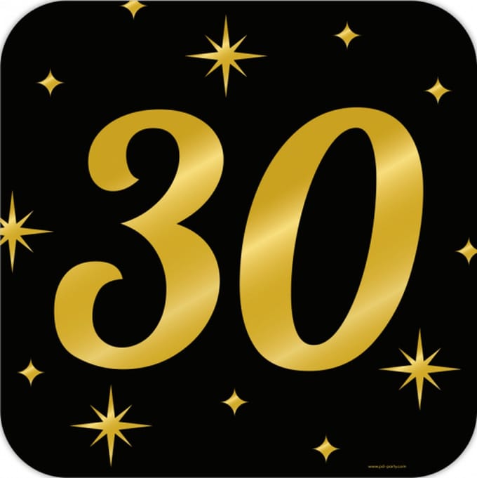 Classy party decoration signs - 30
