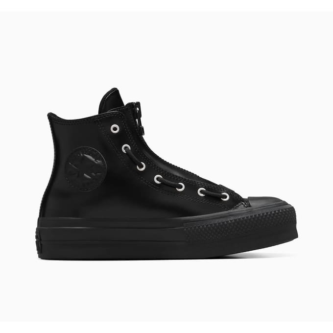 Leren damesschoenen Converse Chuck Taylor All Star Lift Platform