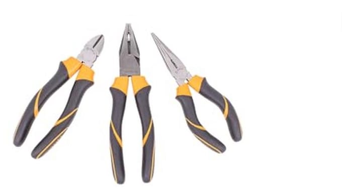 Combinatietang en zijsnijder met ergonomische handgreep en industriële afwerking