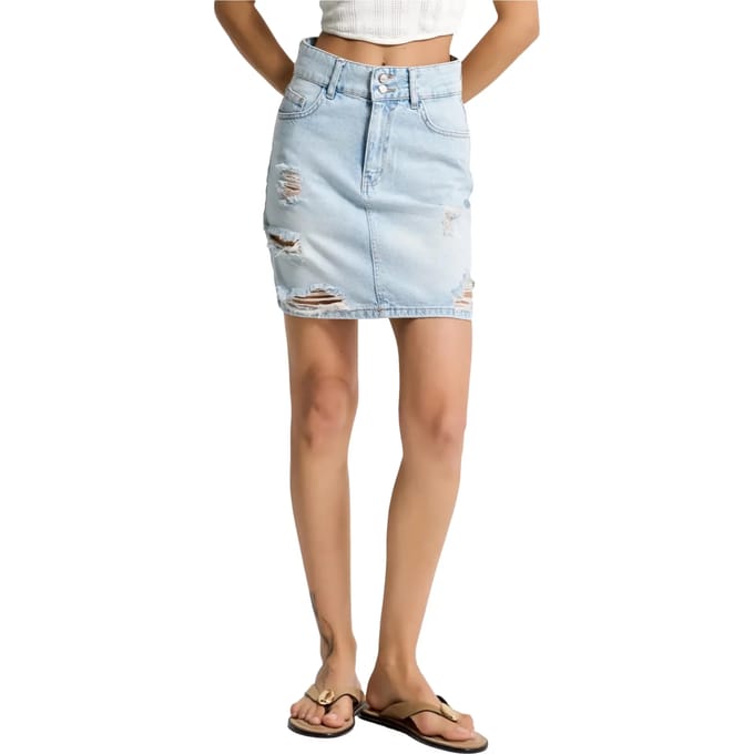 Minirok voor vrouwen It's Basic Ripped