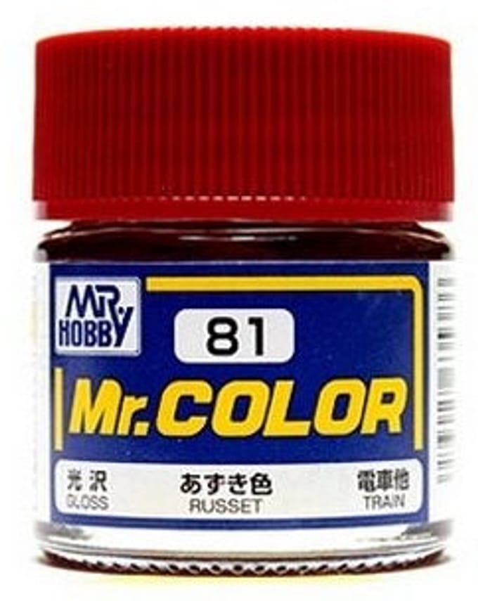 Gunze Mr. Hobby C-081 - Mr. Color 10 ml Russet - Lacquer Modelbouwverf