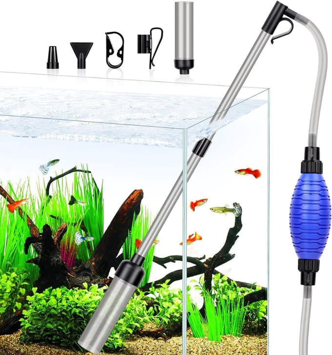 Aquarium Stofzuiger - Bodemreiniger - Decoratie