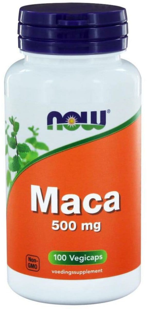 Now Foods - Maca Capsules 500 mg - 100 Vegicaps
