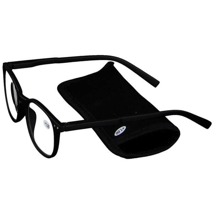 Pharma Glasses Leesbril Roma Zwart +1.00 1 Bril
