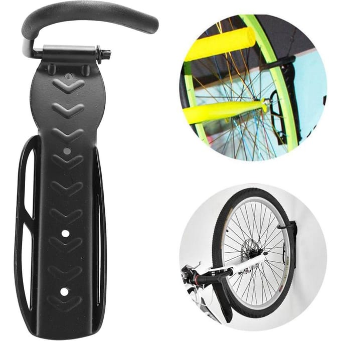 Fiets Wandhouder Mountainbike Ophangstandaard Houder Haak Hanger Opberg Displayrek Stander gray