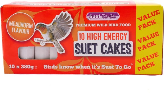 Suet vetblok meelwormen - 10 blokken á 280 gram