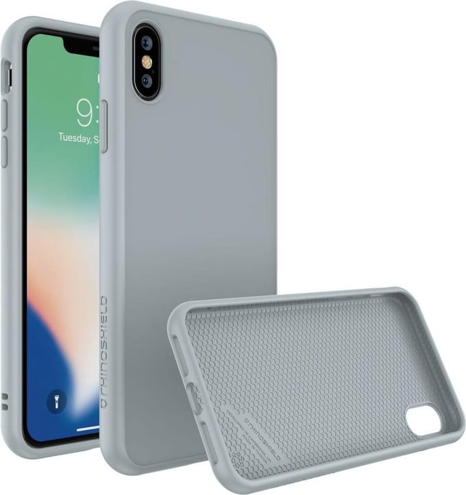 RhinoShield SolidSuit iPhone XS Max Hoesje Classic Gray