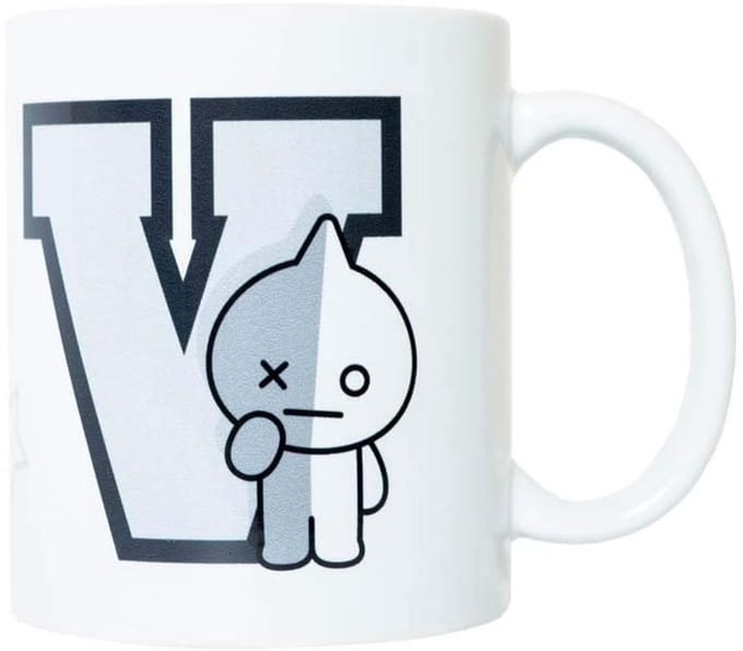 Grupo Erik Mok Bt21 Van Junior 300 Ml Keramiek Wit/zwart