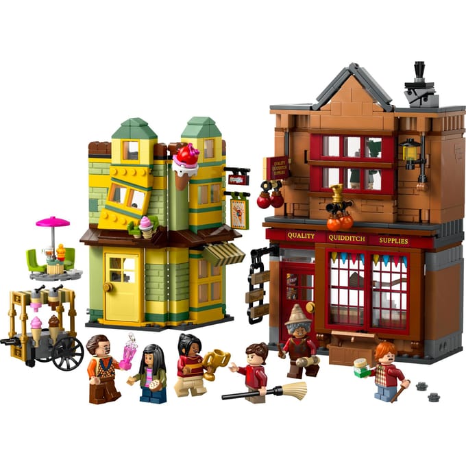 LEGO Harry Potter Zwerkbalpaleis 76452, Bouwset met Zwik & Zwachtels IJssalon | Overwinnend Speelgoed