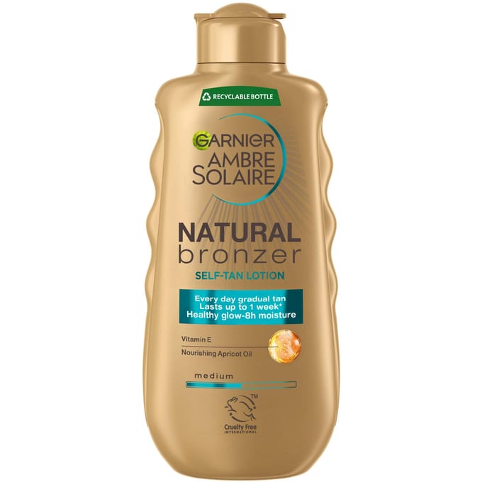 Garnier Natural Bronzer Self Tan Lotion 175 ml