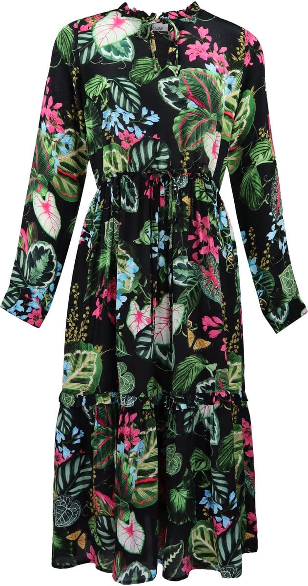 Princess goes Hollywood • fleurige jurk • maat 36