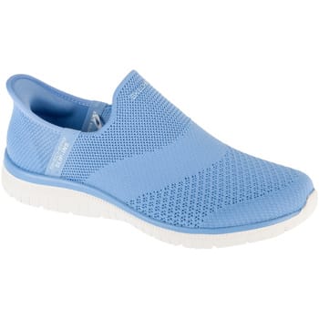 Skechers Hands Free Slip-Ins Virtue Sleek dames instapschoen - Blauw wit - Maat 38