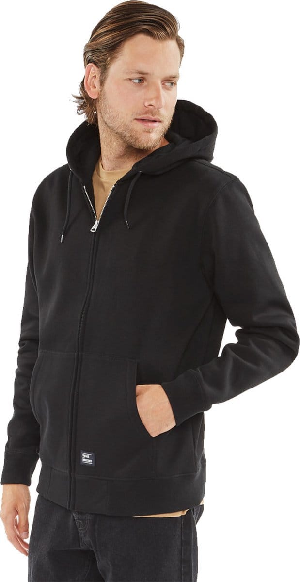 Vintage Industries Redstone Black Hooded Sweatshirt Heren