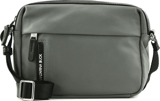 MANDARINA DUCK Schoudertas Hunter Crossover Smoked Pearl Grijs