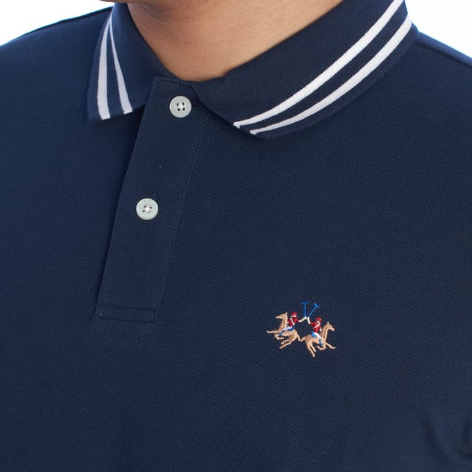 Heren Regular Fit Polo met korte mouwen YMP014-PK031