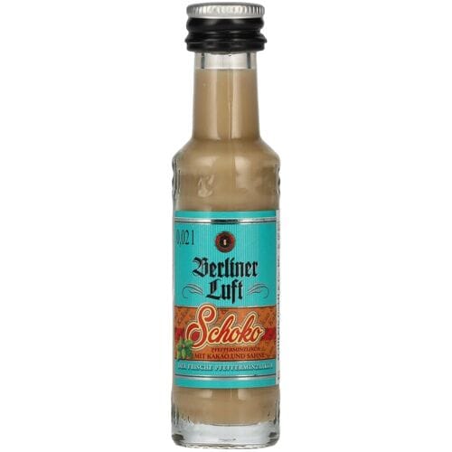 Berliner Luft SCHOKO Der Frische Pfefferminzlikör 15% Vol. 0,02l