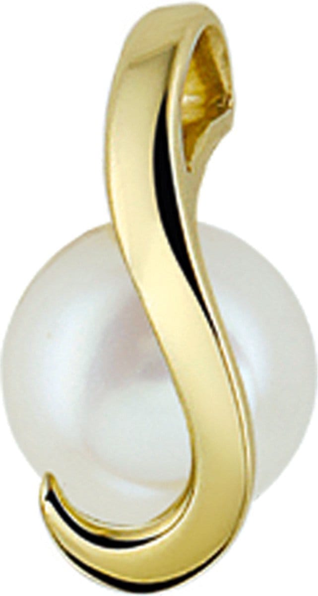 The Jewelry Collection Hanger Parel - Geelgoud (14 Krt.)