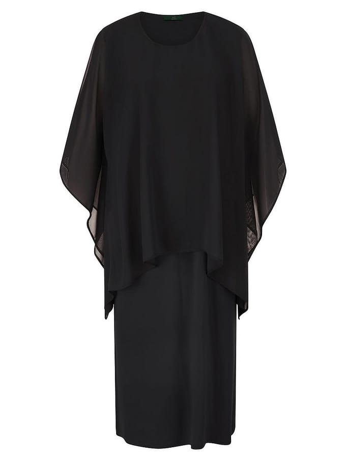 Jersey jurk Van Emilia Lay zwart